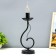 Black Black Risalux table lamp "Duchess" 1x15W E14