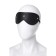 Mask Anonymo, PU Skin, 24 cm, black color