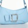 Bag Women's Baget with a zipper, blue color