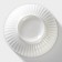 Poramic “Illusion” bowl, 300 ml, white and gray color
