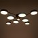 Light 35440/9 LED 197W 3000-6000k black-blue 95x95x13.5 cm Bayerlux