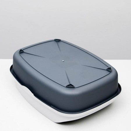 Universal toilet with board, 62 x 44 x 24 cm gray gray-5