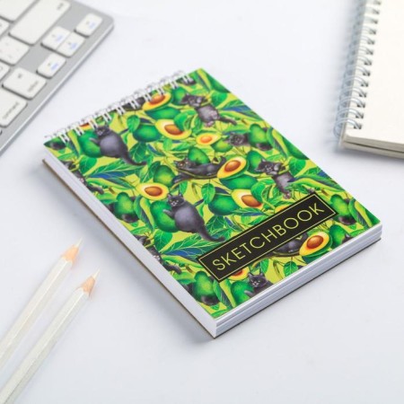 SketchBook Avocado A6, 80 l, 100 g/m sketches-1
