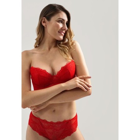 Women's brason Palmilla, size 75a, red color-3