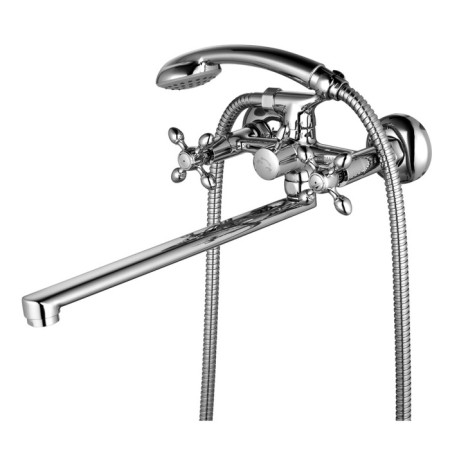 Bath mixer and shower Lemark LM7651C, with a swivel 300 mm, color chromium