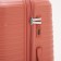 Big suitcase 28 ", lightning department, code lock, 4 wheels, pink color