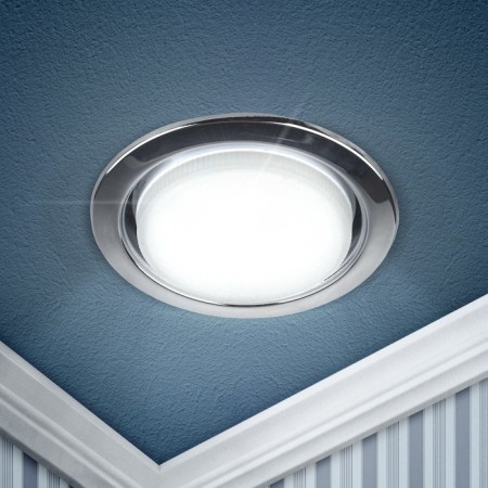 Lamp built -in era KL35, IP20, 15W, 106x38 mm, color chromium
