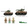 Constructor Army "Tank", 2 assembly options, 715 parts