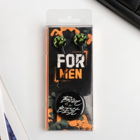 Наушники и попсокет «For men», 13,5 х 6 см модель VBT 1,19.-7