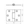 Loop PNU-65, zinc coating, 100 pcs