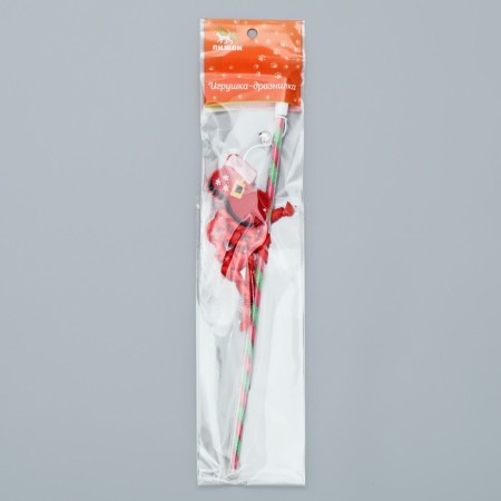 New Year. Domestica-pound for cats with a bell "Boton", 40 cm-5