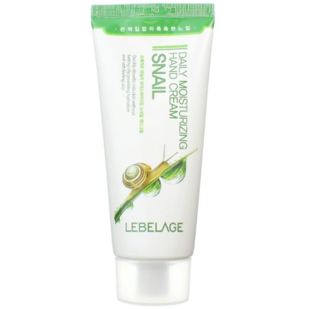 Hand cream moisturizer with mucin of the lebelage snail