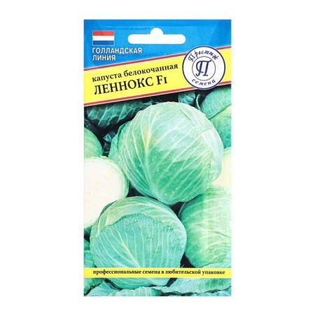 Cabbage seeds "Lennox F1" white, c/n, 10 pcs.