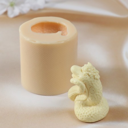 Silicone Mold "Snake No. 2" Silicon 6x5x4 cm-2