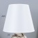 Table lamp 38040/1 E14 40W white 20x20x34 cm Risalux