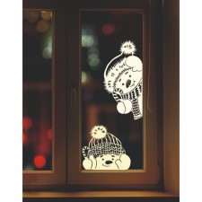 Decorative sticker for windows 
