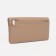 Women's wallet on magnets, beige color