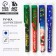 Pen Plastic with a cap "New Year's miracle", mix, blue paste 0.7 mm