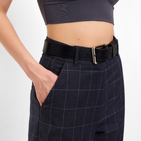 Women's pants in the Minaku cage: classic color gray, pr 48-3