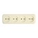 4-seater socket without grounding contact, 250V, 16A, IP20, PST16-60-20 (RA 16-464-BZ), SL 1022742