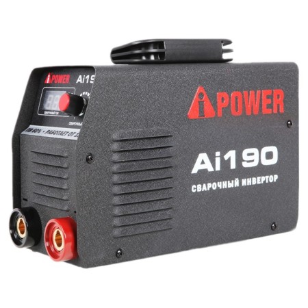 Welding apparatus inverter A-IPOWER AI190, 6 kW, 25-170 A, 2.5-4 mm, efficiency 85%