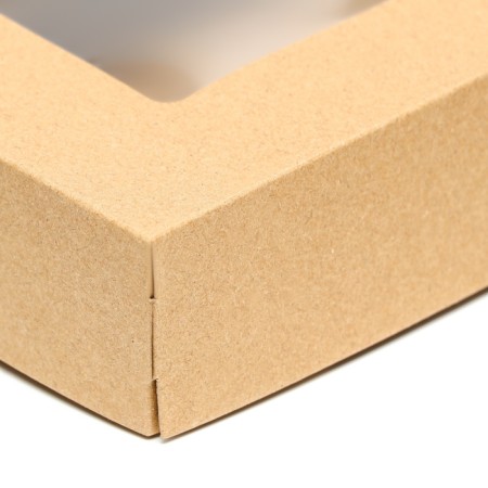 The box is folding, craft, 20 x 12 x 4 cm, 1 l, set 10 pcs.-2