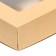 The box is folding, craft, 20 x 12 x 4 cm, 1 l, set 10 pcs.