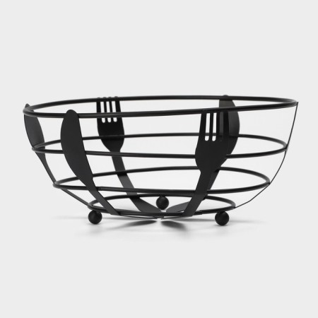 Dilyana fruit, 23 × 23 × 10.5 cm, black color-2