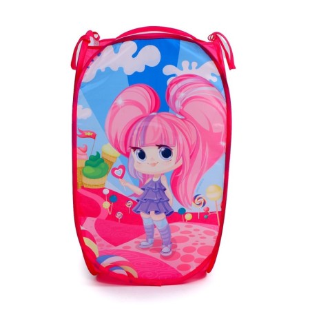 Basket for storing toys "Cool girl"-4
