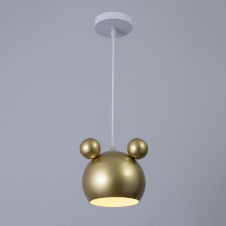 Bayerlux lamp "Barney" E27 40W gold 20x20x20-120cm-1