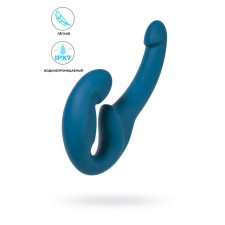 Безремневой страпон Fun Factory Share Lite, силикон, 23х4 см, цвет зелёный