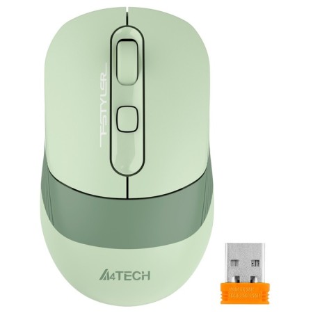 Mouse A4Tech FSTYLER FB10C green optical (2400DPI) wireless BT/Radio USB (4BUT)-2