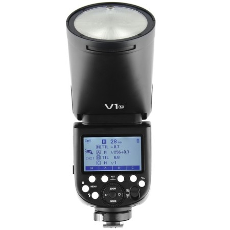 Osimed flash with a round head Godox V1n TTL, for Nikon-1