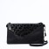 Lightning bag bag, black/green color