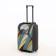 Small 37 L (S) suitcase with a SACVOYAGE bag, lightning department, extension, external pocket, gray color gray