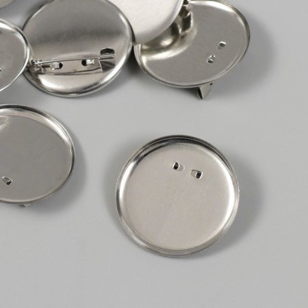 The basis for creativity Metal "Bulavka icon" set 10 pcs 3.5x3.5x0.7 cm-1