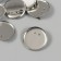 The basis for creativity Metal "Bulavka icon" set 10 pcs 3.5x3.5x0.7 cm