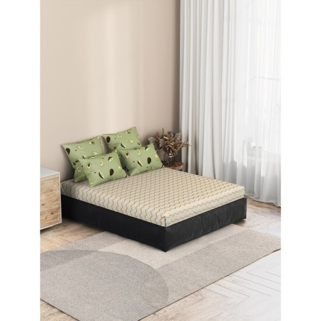 Bed linen Duet "Avocado", size 220x240 cm, 145x215 cm - 2 pcs, 50x70 cm - 2 pcs-2