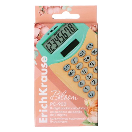 Pocket Pocket 8-Dissages Erychkrause PC-900 Pastel Bloom, Mix-5