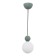 Lamp "ALVA" G9 40W green 12x12x18-118 cm