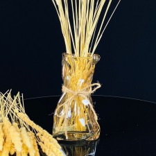 Decorative vase for Lenardi flowers, glass, 19 cm