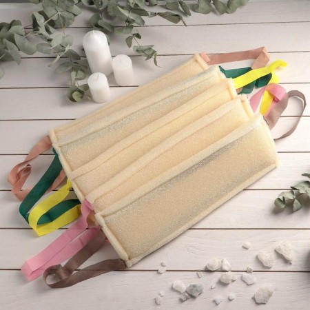 Body sponge hard "mining", 36.5 × 11.5 cm, color mix-2