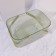 Organizer for storage, a basket with handles, 1 section, 27 × 17 × 16.5 cm, translucent color/mix