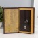 Safe wood leather "Personal currency reserve" 21x13x5 cm