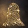 LED figure "Bell" 20x15x15 cm, 20 LED, AAX2 batteries (not in the kit), glow warm white
