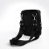 Male bag over the shoulder, Textura, artificial leather, black color
