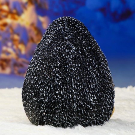 Garden figure "Hedgehog with apple" 26cm-5