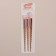 A set of makeup brushes "Gloss", 3 objects, golden color