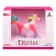 Figure "World of Fantasy: pink foal-unicoride with a rainbow mane"