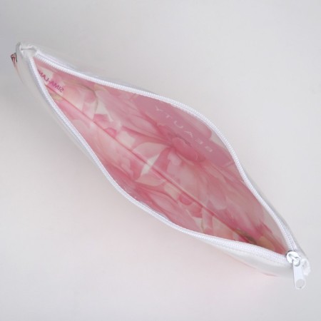 Косметичка PVC на молнии «Цветы»-2